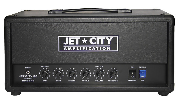 Jet City 20HV 20-Watt Tube Guitar Head image 1