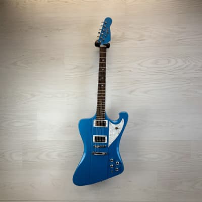 Used Hardluck Kings Spider Electric Guitar Blue image 3