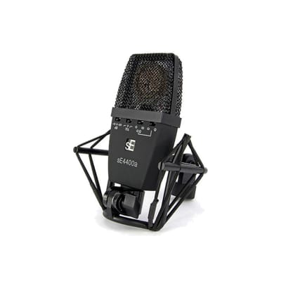 sE Electronics SE4400A Multi Pattern Large Diaphragm Vintage Microphone with Shockmount image 3