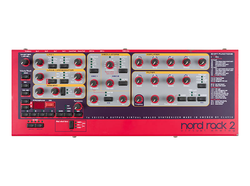 Nord Rack 2 16-Voice Rackmount Virtual Analog Synthesizer | Reverb