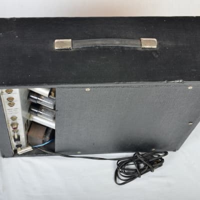 Silvertone Model 1482 5-Watt 1x12 Guitar Combo 1960s - Black image 5