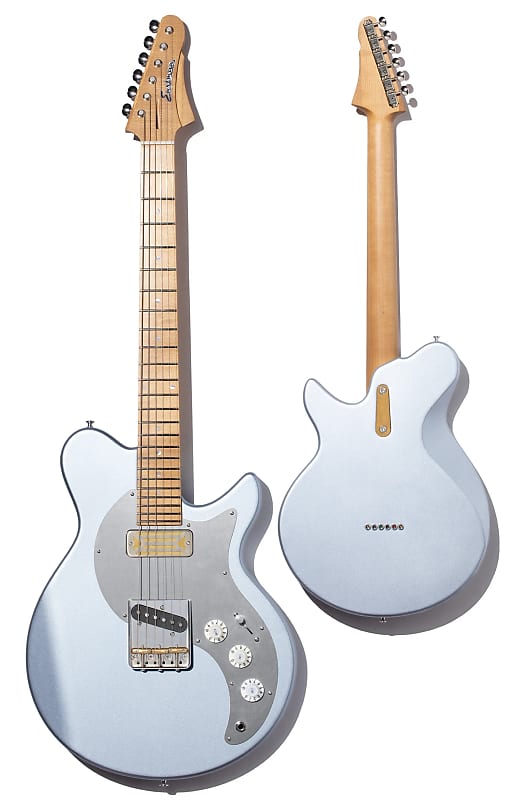 Eastman FullerTone Single Cut '52 Ice Blue Metallic Electric Guitar w/Gig Bag