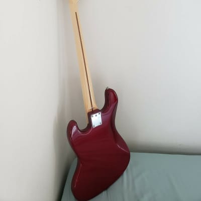 Fender FSR Jazz Bass '75 Reissue Candy Apple Red image 6