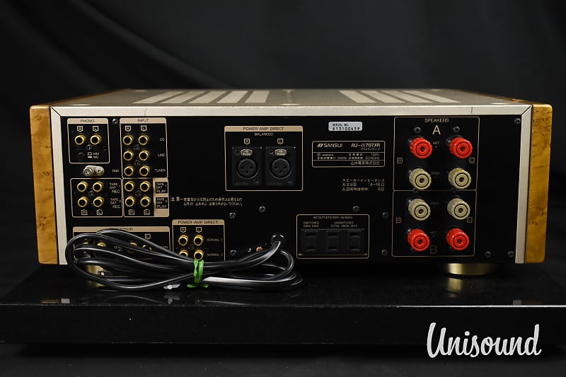 Sansui AU-α707XR Integrated Amplifier in Very Good Condition | Reverb