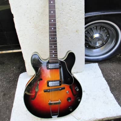 Kapa  Series 500 Guitar, 1960's,  Sunburst, 2 P.U.'s, Clean image 1