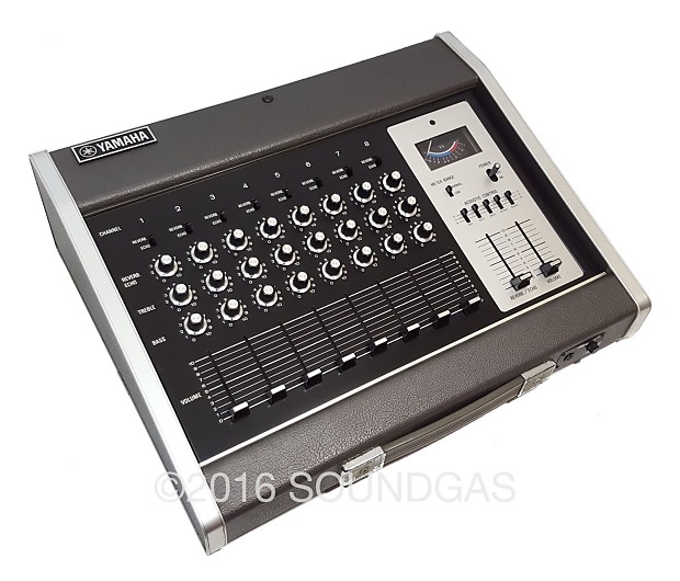 1970s Yamaha PM-200 Spring Reverb Mixer | Reverb
