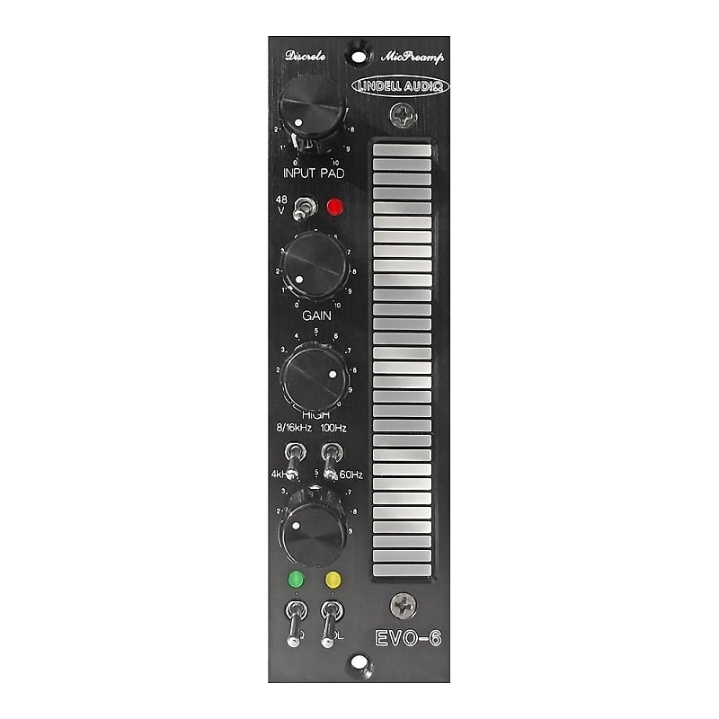 Lindell Audio EVO-6 500 Series Mic Pre EQ Module image 1