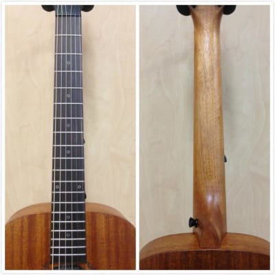 37” Caraya P304111EQ All Mahogany Traveler Series Electric-Acoustic Guitar,  w/EQ, Arched-Back - Electric Acoustic / Traveler / Mahogany Satin