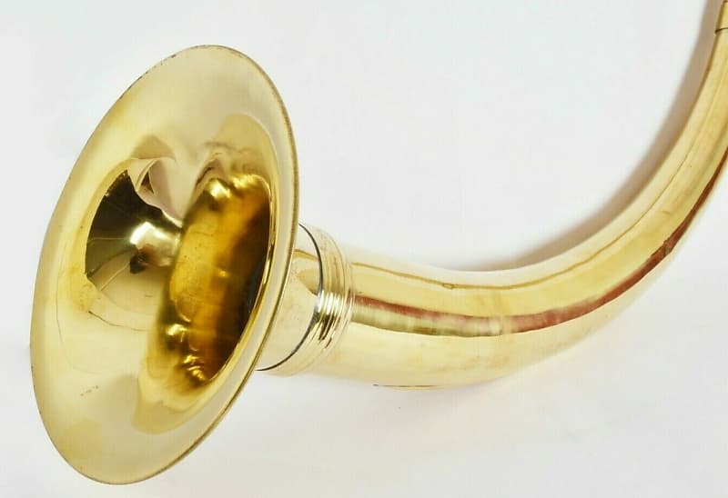 Naad Folk Musical Instrument Professional Social Ceremonies 2 Bent Brass  Narsinga 2022 Natural