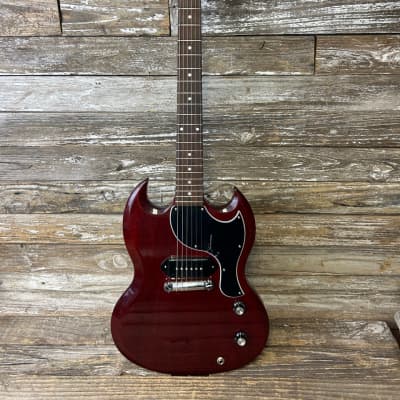 Gibson SG Jr. Junior Guitar with Case 2021 Vintage Cherry