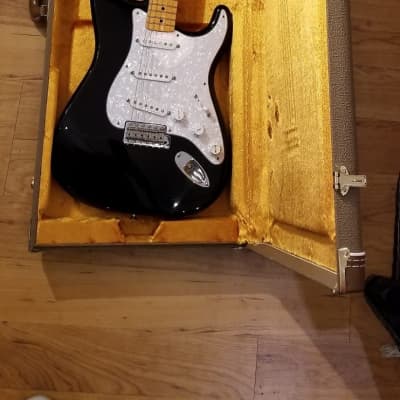 USA Fender Eric Clapton/David Gilmour Custom Stratocaster Black image 2