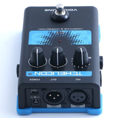 TC Helicon Voicetone C1 Hardtune & Correction Vocal Effects Pedal