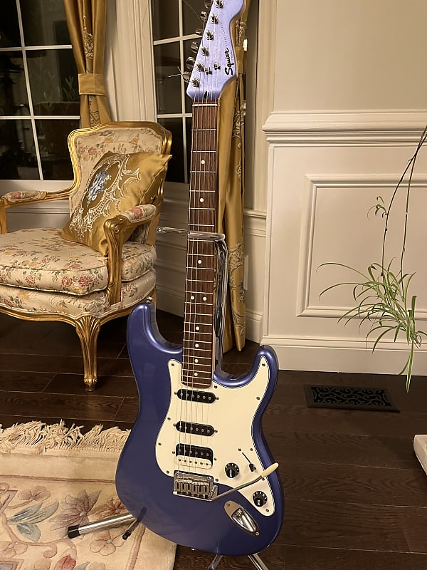 Squier Contemporary Stratocaster Strat HSS Ocean Blue Metallic 2017