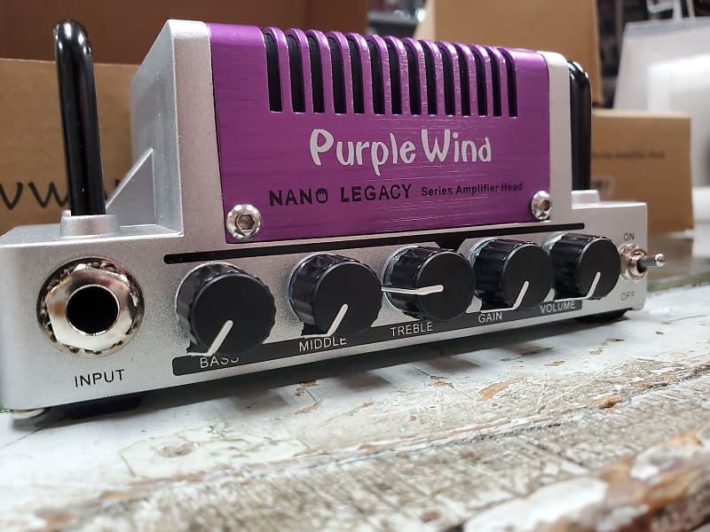 Hotone Nano Legacy Purple Wind Guitar Amplifier Head image 1