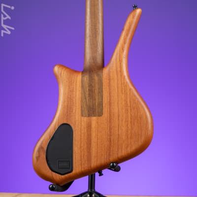 Ish x Warwick Dolphin SN TCS Custom Shop Endangered Species 4-String Bass Wenge Fretboard image 7