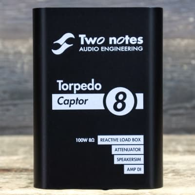 Two Notes Torpedo Captor 8-Ohm Reactive Load Box / Attenuator / Speaker Sim / Amp DI image 1