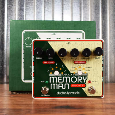 Electro-Harmonix EHX Deluxe Memory Man 550-TT Delay Guitar Effect Pedal image 1