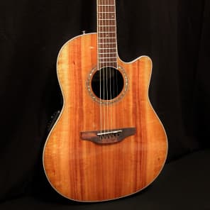 Ovation w/ Case CS24P-FKOA Celebrity Standard Plus Acoustic Electric Guitar image 11