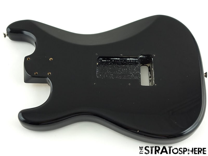 USA Fender Custom Shop NOS Proto Strat BODY Stratocaster Guitar Parts Black