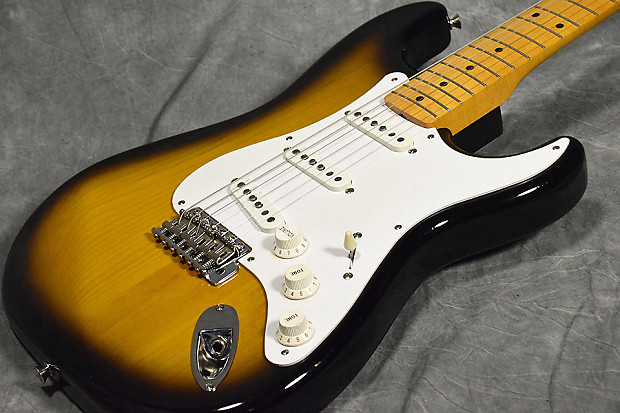 Fender Japan ST57-70TX 2 Tone Sunburst | Reverb