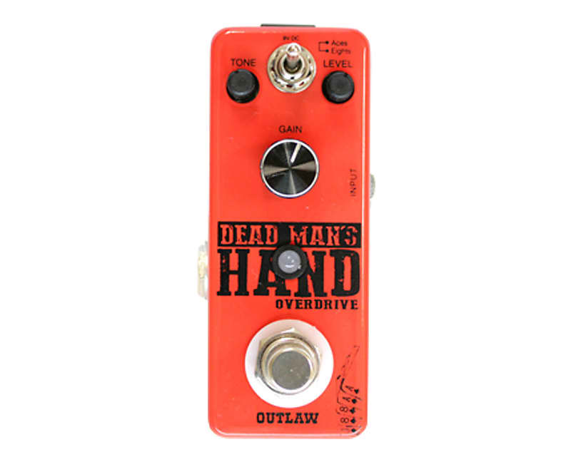 Outlaw Effects Dead Mans Hand 2-Mode Overdrive Pedal image 1