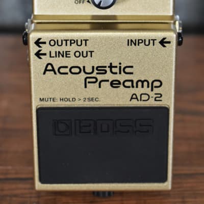 Boss AD-2 Acoustic Preamp Guitar Effect Pedal image 2