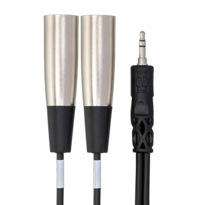 Hosa Stereo Breakout, 3.5 mm TRS to Dual XLR3M, 3 m image 3