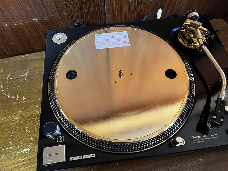 限定　Technics SL-1200LTD Limited Edition Technics SL 1200LTD Limited Edition Turntable Gold Plated
