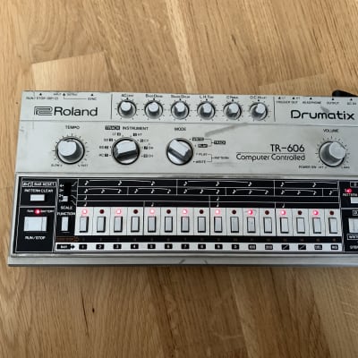 Roland TR-606 Drumatix 1980s - Silver