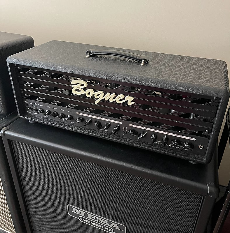 ギター Bogner uberschall USED Bogner Uberschall Mk2 All-Tube Guitar Amp Head, Red Bronco