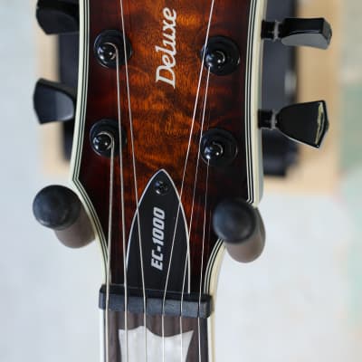 ESP LTD EC-1000 Evertune Electric Guitar - Dark Brown Sunburst image 6