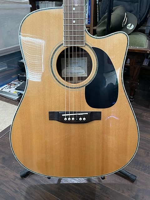 Takamine G Series EG-334SC 2007 Blond Spruce | Reverb