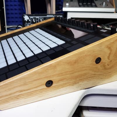 Ableton Push 2 Solid Oak Stand from Synths And Wood image 1