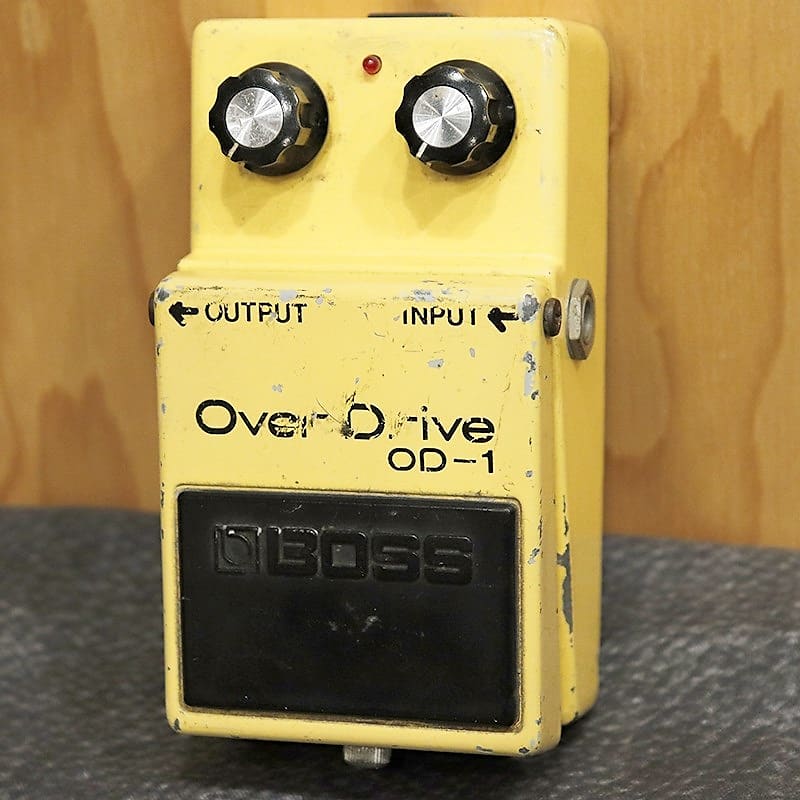 BOSS OD-1 Over Drive Long Dash Silver Screw '79 | Reverb BOSS OD-1 Over Drive Long Dash Silver Screw '79 | Reverb