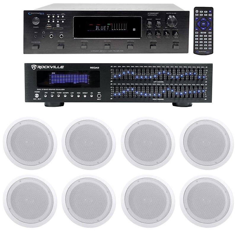 Technical Pro 6000w (6) Zone, Home Theater Bluetooth | Reverb