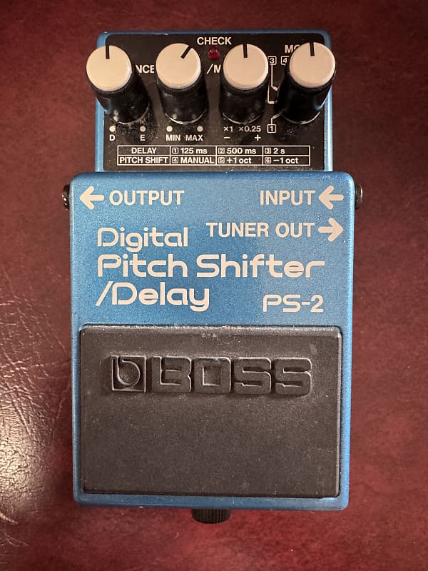 Boss PS-2 Digital Pitch Shifter Delay | Reverb