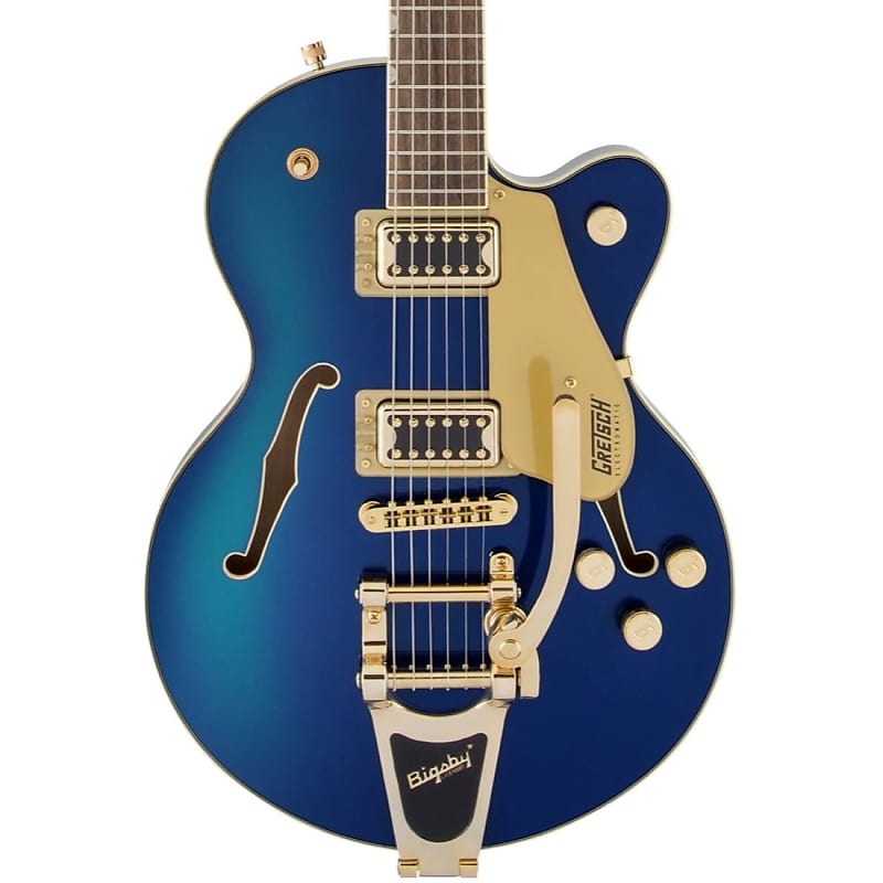 Gretsch G-5655TG Electromatic Center Block Jr Single-Cut Electric Guitar, Azure Metallic image 1