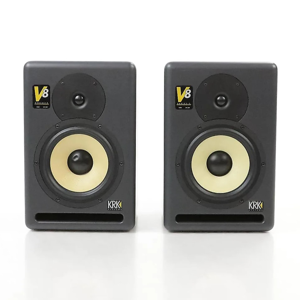 KRK V8 Series 2 2Way 8" Active Studio Monitors (Pair) Reverb