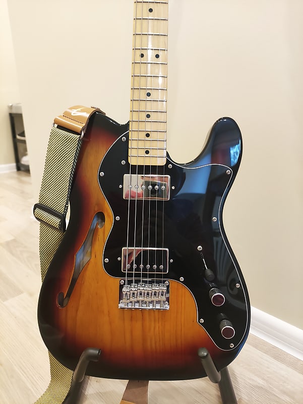 Upgraded Fender Squier Vintage 72 Telecaster Thinline | Reverb France