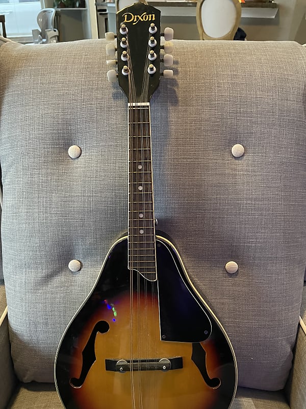 Dixon A style mandolin Tobacco sunburst Reverb