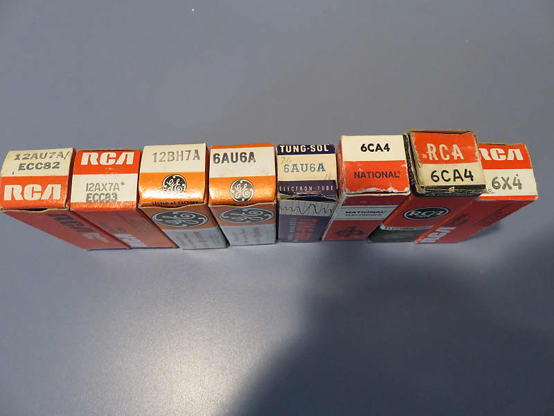 HAMMOND AO28 Preamp Tube Set B3 C3 RT3 A100 D100 SET Reverb