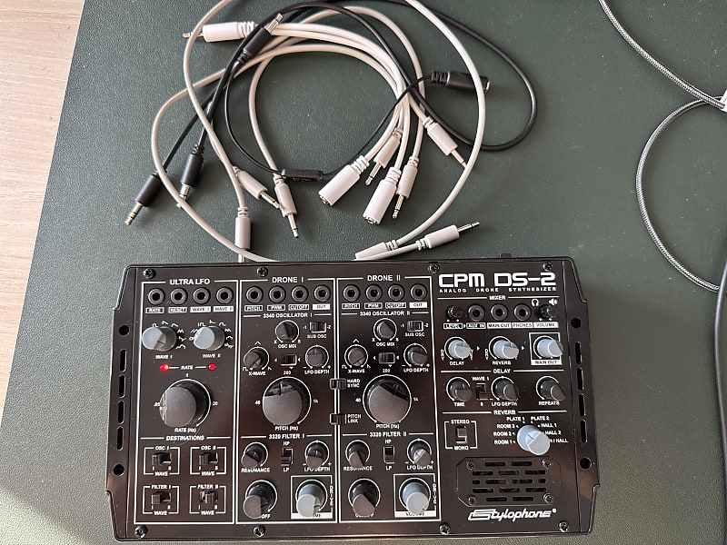 Stylophone CPM DS-2 2025 - Black Metal and Plastic image 1