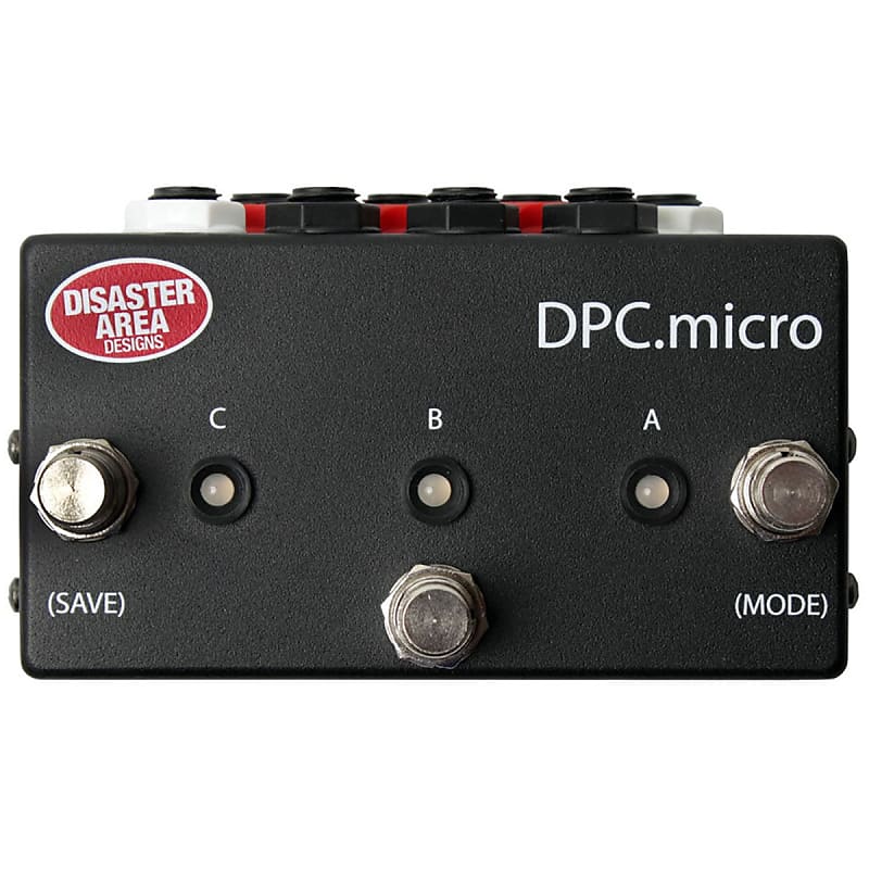 Disaster Area DPC.micro Compact Loop-Switching Controller Pedal, 3 Loops image 1