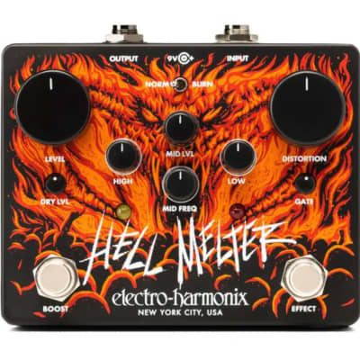 Electro-Harmonix Hell Melter Advanced Metal Distortion pedal 2023 New! image 2
