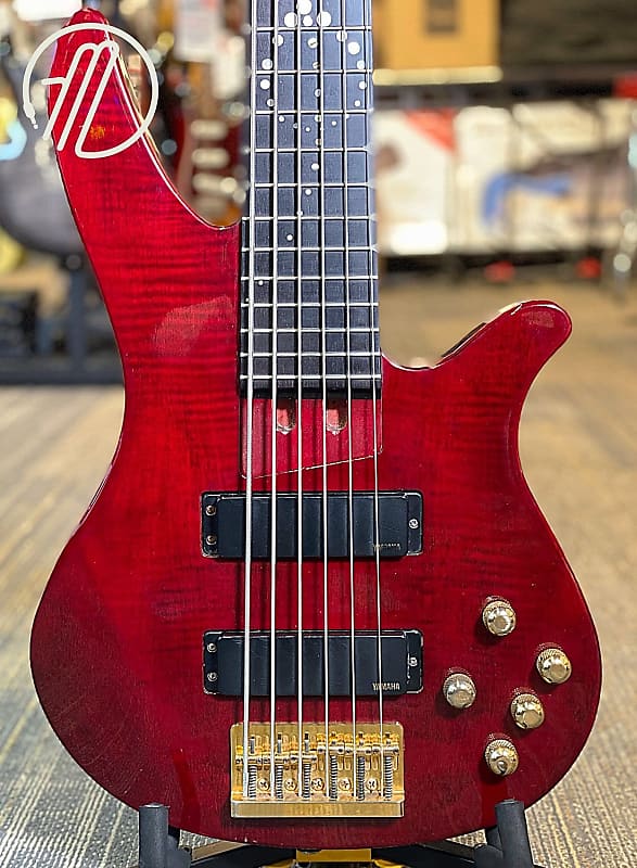 Yamaha RBX6JM John Myung 6-String - Metallic Red | Reverb