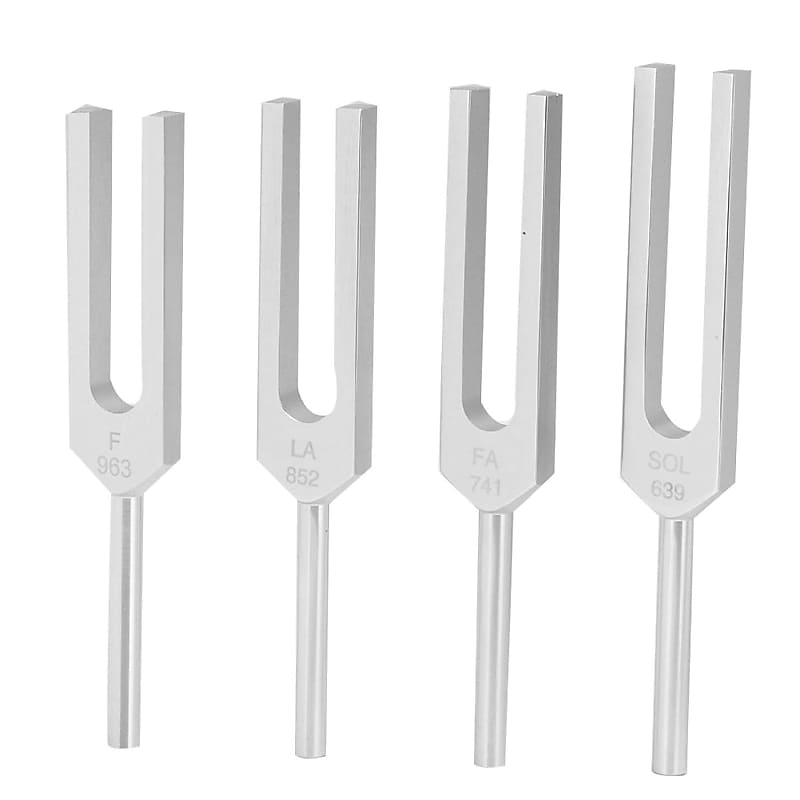 Aluminium Tuning Forks Set,9Pcs 74/285/ 396/47/ 528/639/ Reverb