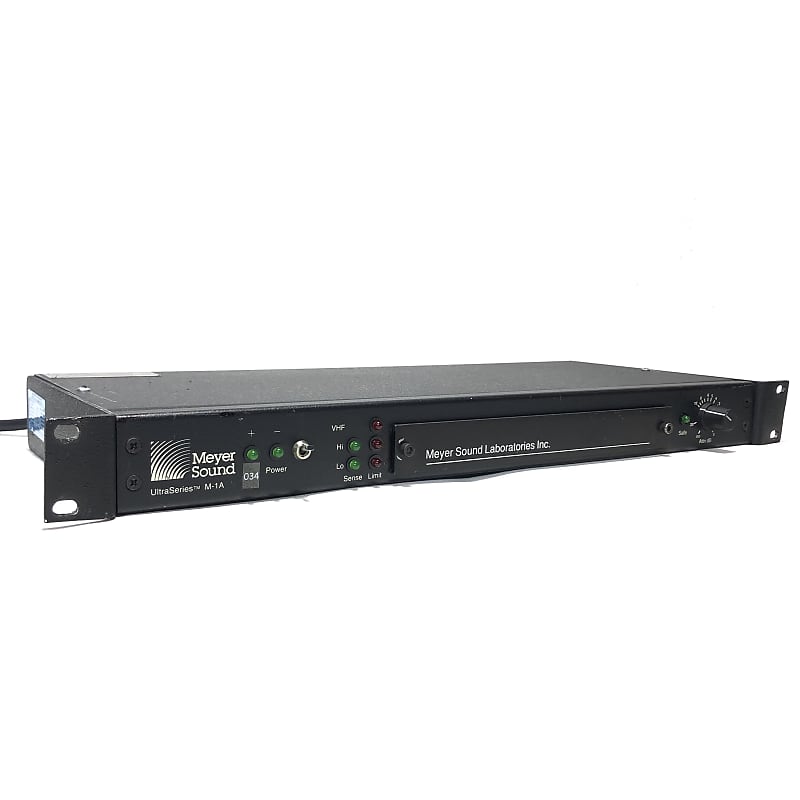 MEYER SOUND メイヤーサウンド シグナルプロセッサー M-1A Meyer Sound M-1A Active Signal Processor #2512 - USED | Reverb