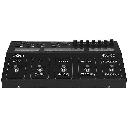 Chauvet DJ FOOT C-2 Full-Featured Compact DMX Foot Controller | Reverb