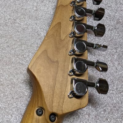 Warmoth Roasted Maple/Rosewood Neck w/ Floyd R4 Lock Nut and tuners - 24.75 Scale Conversion image 3
