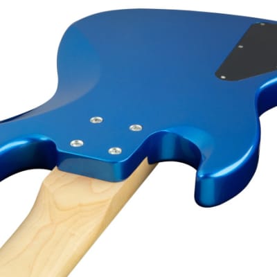 Sadowsky MetroExpress 21-Fret Vintage J/J Bass, Maple Fingerboard, 5-String - Solid Ocean Blue Metal image 3